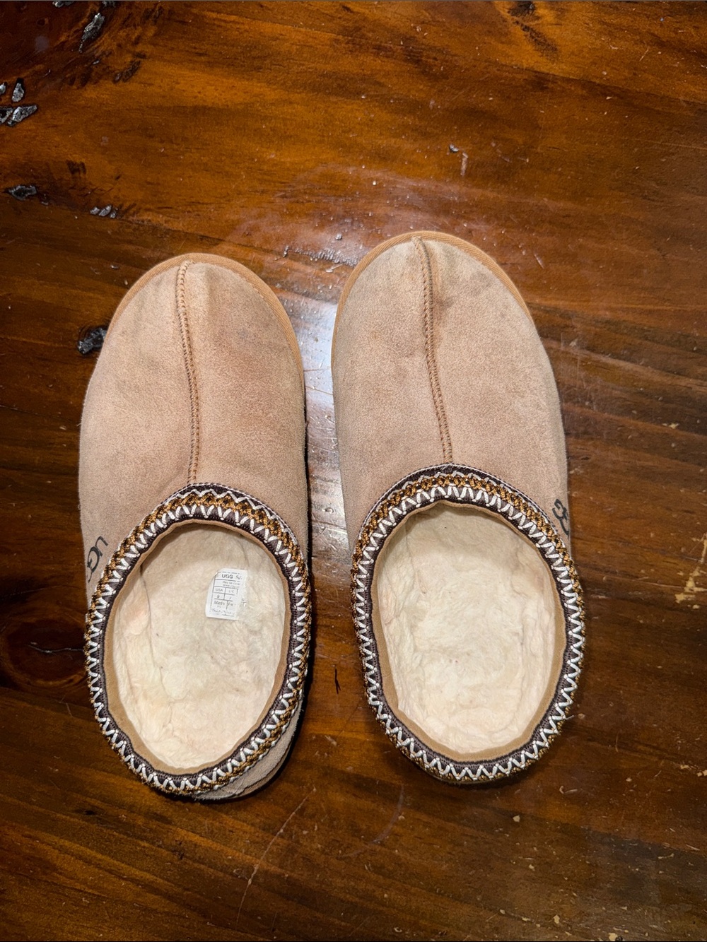 UGG TASMAN II SUEDE SHEARLING MUKE SLIPPERS✨ - Picture 3 of 7